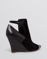 Thumbnail for your product : Elie Tahari Pointed Toe Wedge Booties - Zaire