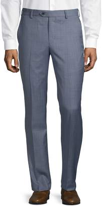 MICHAEL Michael Kors Slim-Fit Wool Blend Flat-Front Pants