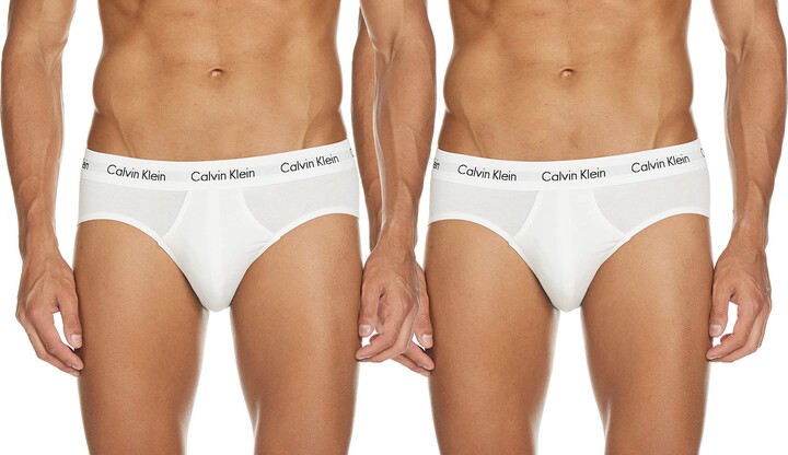 Calvin Klein Men's Underwear Multipack - Medium Rise Briefs 3 Pack -  Signature Waistband Elastic - Black - Size XL - ShopStyle