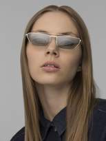 Thumbnail for your product : Le Specs ELECTRICOOL RECTANGULAR SUNGLASSES