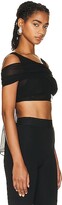 Thumbnail for your product : Dolce & Gabbana Stretch Corset Top in Black