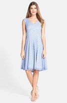 Thumbnail for your product : Tadashi Shoji Stripe Jersey Fit & Flare Dress