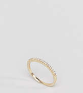 Thumbnail for your product : Shashi 18k Gold Pave Crystal Ring