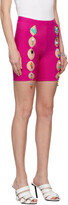 Thumbnail for your product : Marshall Columbia SSENSE Exclusive Pink Bead Cut Out Bike Shorts