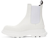 Thumbnail for your product : Alexander McQueen White Tread Slick Chelsea Boots