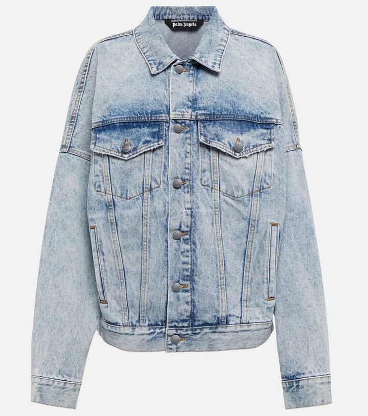 Palm Angels Logo denim jacket