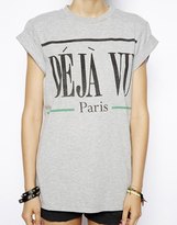 Thumbnail for your product : ASOS T-Shirt with Deja Vu Print