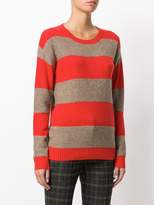 Thumbnail for your product : Sottomettimi striped round-neck sweater
