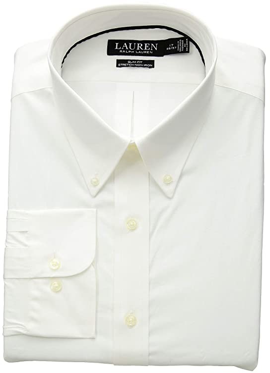 white stretch dress shirt