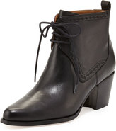 Thumbnail for your product : Bettye Muller Frontier Lace-Up Ankle Bootie, Black