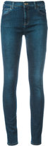 Gucci - Loved embroidered jeans - women - coton/Polyester/Spandex/Elasthanne - 26