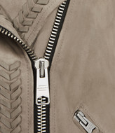 Thumbnail for your product : AllSaints Rosen Suede Biker Jacket