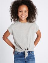 Thumbnail for your product : Marks and Spencer Pure Cotton Tie Front Top (3-14 Years)