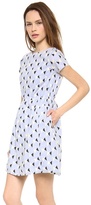 Thumbnail for your product : Chinti and Parker Bow Print Short Sleeve Dress