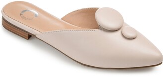 Journee Collection Women's Mallorie Button Mules