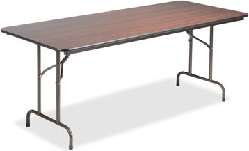 72" Plastic Rectangular Folding Table