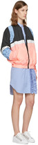 Thumbnail for your product : MSGM Pink Nylon Bomber Jacket