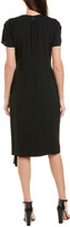 Thumbnail for your product : Jason Wu Collection Soft Crepe Silk-Lined Sheath Dress