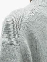 Thumbnail for your product : Brock Collection Cropped Round-neck Cashmere Sweater - Womens - Grey