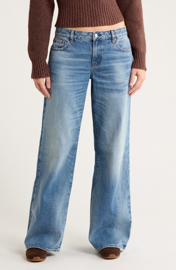 Casey Low Rise Baggy Wide Leg Jeans