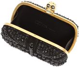 Thumbnail for your product : Britannia Studded Crystal Skull Box Clutch