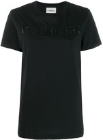 Thumbnail for your product : Iceberg logo embroidered T-shirt