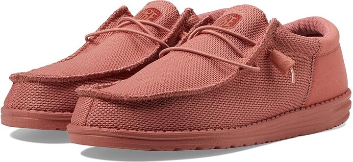 Hey Dude Wally Funk Mono Slip-On Casual Shoes (Terracotta) Shoes