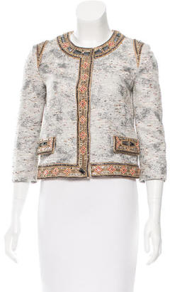 Proenza Schouler Embellished Tweed Jacket