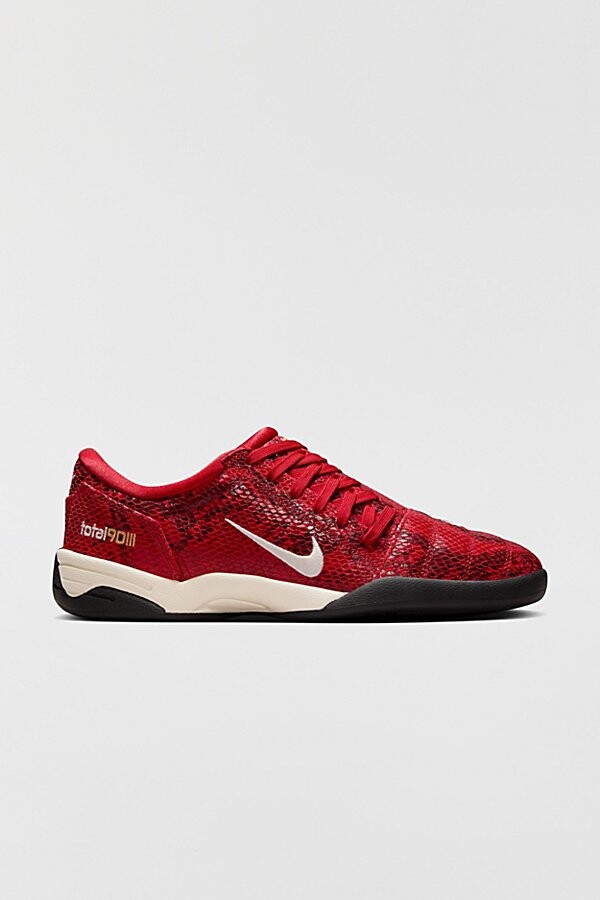 Nike Women's Total 90 SE Sneaker in Fire Red/Pale Ivory