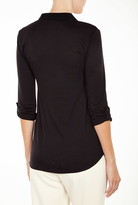 Thumbnail for your product : Splendid Black Cotton Shirt