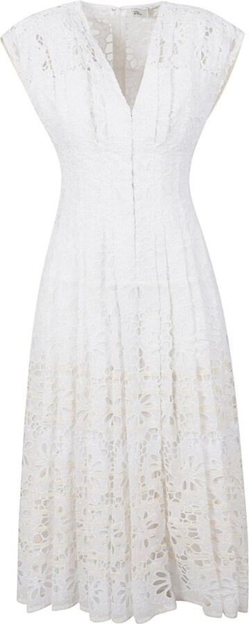 Tory Burch Eyelet Claire McCardell Dress - ShopStyle