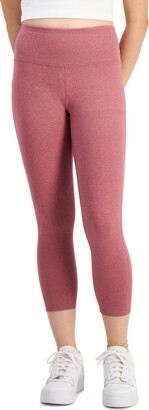 ID Ideology Women's Compression High Waist Side Pocket 7/8 Length Leggings  Pink Size Small at  Women's Clothing store