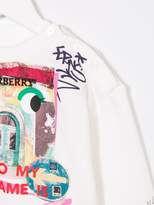Thumbnail for your product : Burberry Kids graphic print sweatshirt
