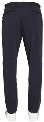 Valentino 20.5cm Wrinkled Effect Wool Toile Pants