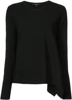 Thumbnail for your product : Derek Lam Long Sleeve Asymmetrical Crewneck Pullover