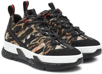 burberry leopard sneakers