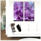 Thumbnail for your product : Ready2hangart Painted Petals Li Canvas Wall Art By Tristan Scott