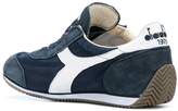 Thumbnail for your product : Diadora stonewash canvas and suede trainers