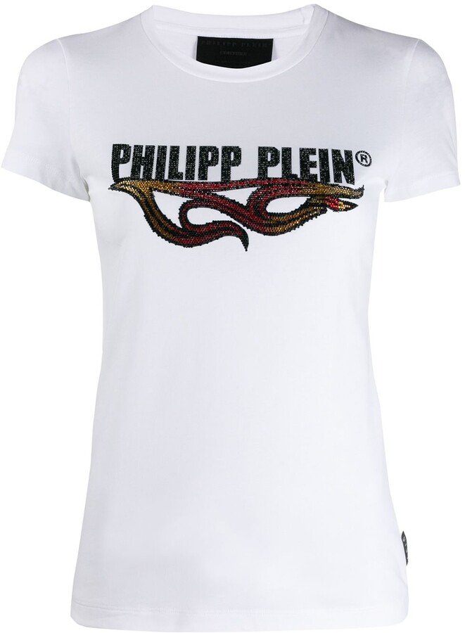 Philipp Plein SS Destroyed T-shirt - ShopStyle