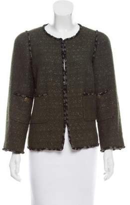 Chanel Paris-Shanghai Wool Jacket