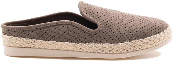 elisa logo flat espadrille
