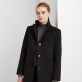 Lauren Petite Ralph Lauren Three Button Wool Blend Reefer Coat ShopStyle