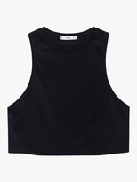 Thumbnail for your product : MANGO Cropped Organic Cotton Sleeveless Top