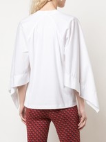 Thumbnail for your product : Rosetta Getty scarf sleeve T-shirt