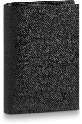 Louis Vuitton Passport Cover Taiga Black