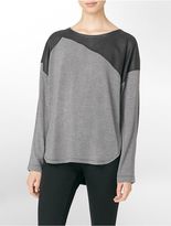 Thumbnail for your product : Calvin Klein Womens Colorblock Long Sleeve Top