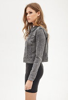 Thumbnail for your product : Forever 21 Contemporary Classic Collared Denim Jacket