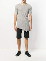 Thumbnail for your product : Masnada distressed asymmetric shorts
