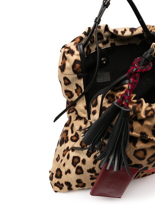 Etro Leopard-Print Tote Bag