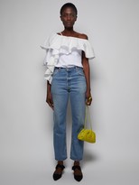 Thumbnail for your product : Marques Almeida One-shoulder Ruffle Top, White